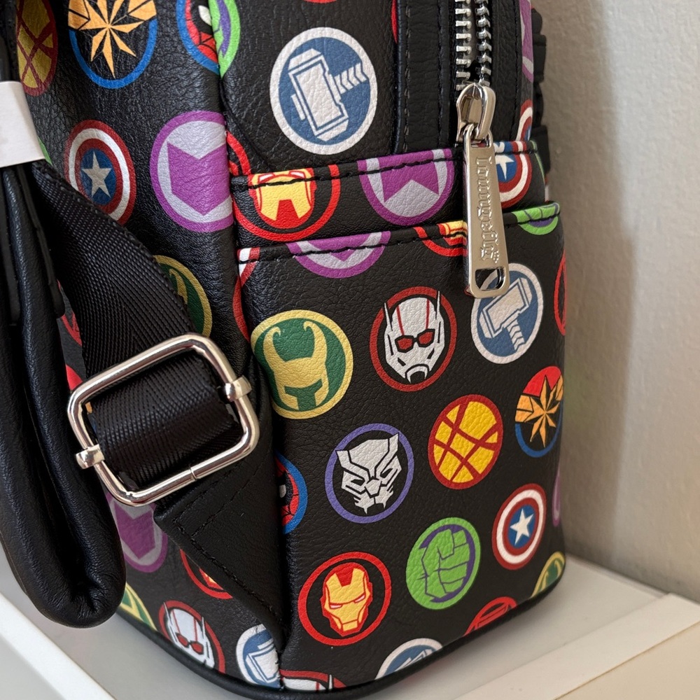 Loungefly Backpack Marvel Collab Mini Avengers ic… - image 4